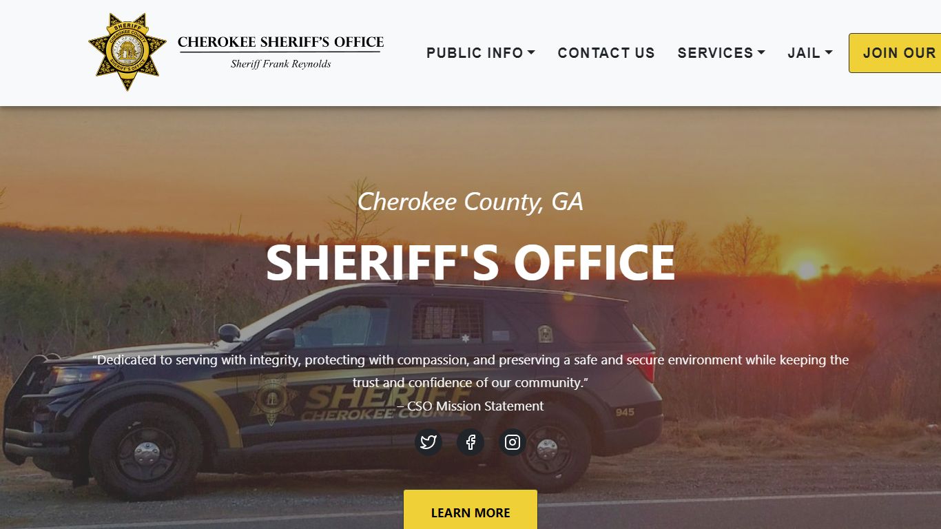Sheriff - Cherokee County, Ga